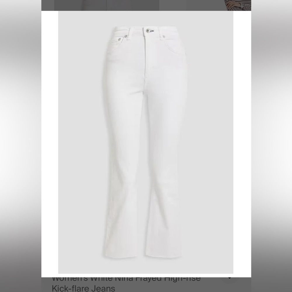 rag & bone high rise jeans - Picture 3 of 16